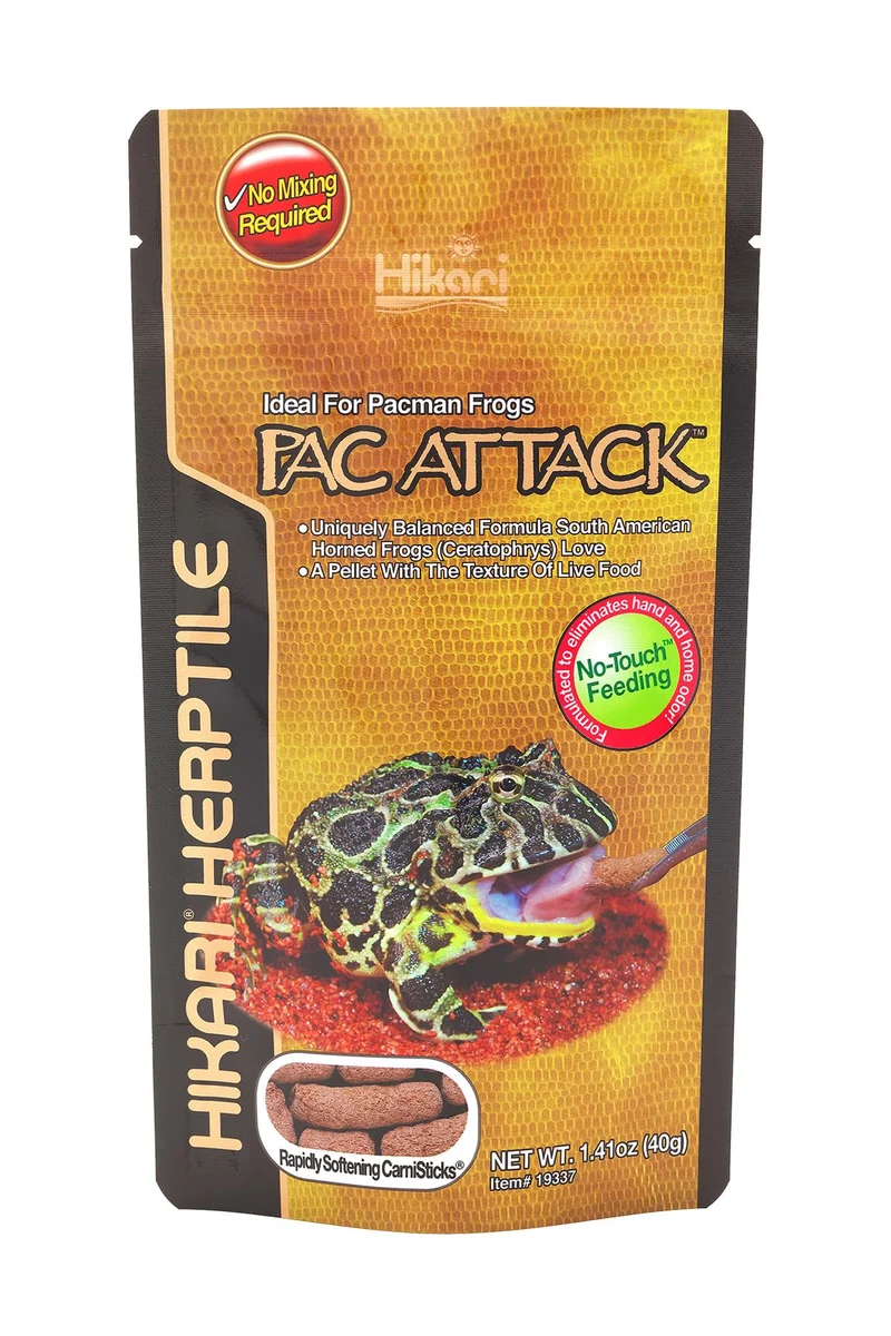 Hikari Pac Attack – Nourriture pour grenouilles Pacman, 40 g