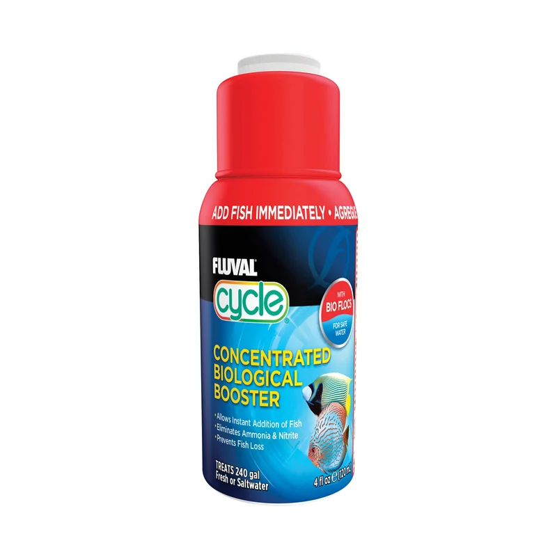Fluval Biological Enhancer pour Aquariums – Bactéries bénéfiques, bouteille 118ml