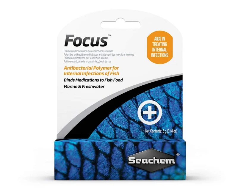 Seachem Focus 5 g – Médicament pour poissons d’eau douce et d’eau de mer