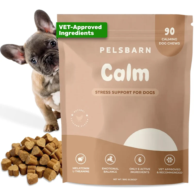 Pelsbarn Friandises Apaisantes – 90 bouchées pour chiens | Soutien calme et bien-être