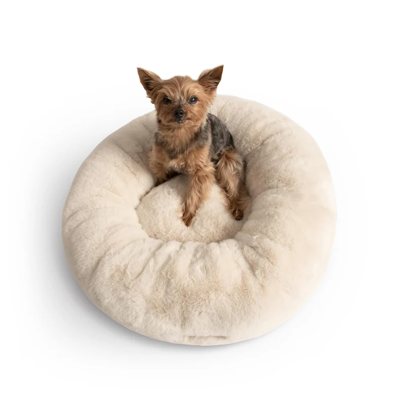 UnHide Floof – Lit Chien Petit (23 x 8 pouces), Doux et Lavable, Housse Amovible