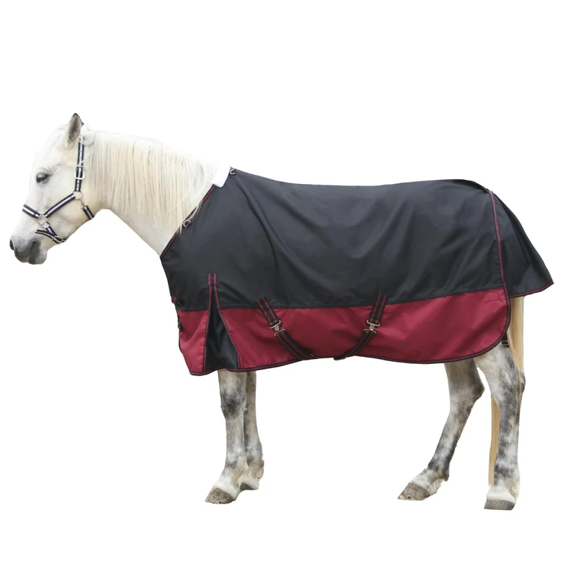 Gallopoff 1200D Ripstop : couverture cheval imperméable et respirante sans rembourrage (0 g) – 69 pouces