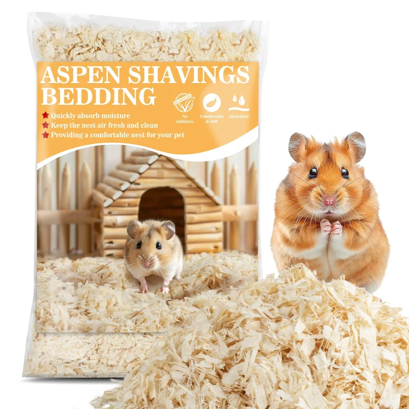 Sukh Litière Aspen 14 oz – Copeaux Doux et Absorbants pour Petits Animaux