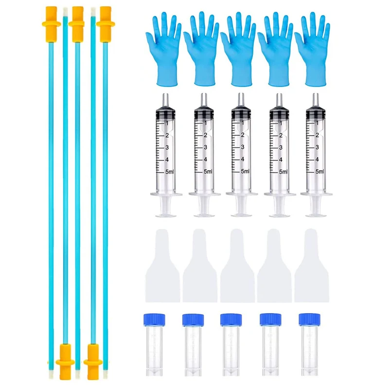 DIELLY Kit d’Insemination Artificielle pour Chien – Ensemble 5 Pièces (11,8 pouces) M