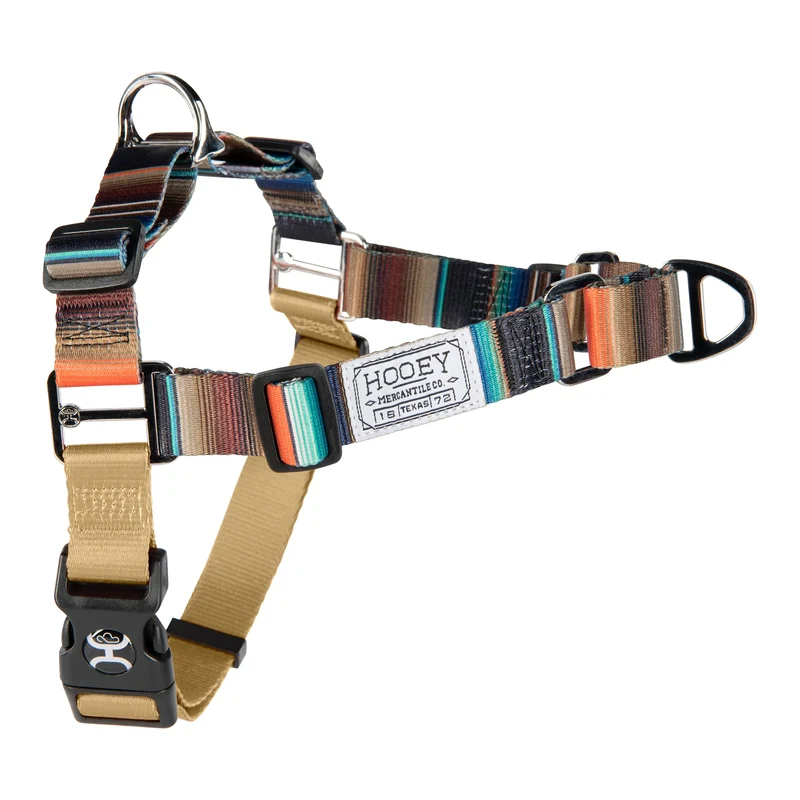 Hooey Nomad Harnais Chien – Anti-Tirage et Ajustable XL | Imprimé Navajo