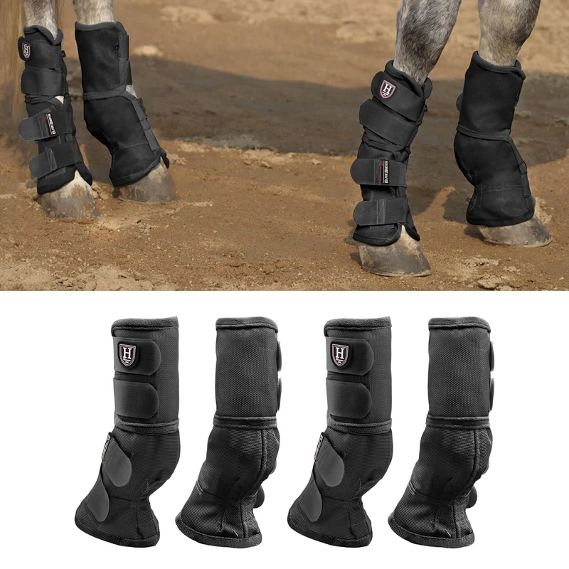 Garde-Jambes Harrison Howard pour Cheval — Réduction des Frottements et Fermetures à Velcro
