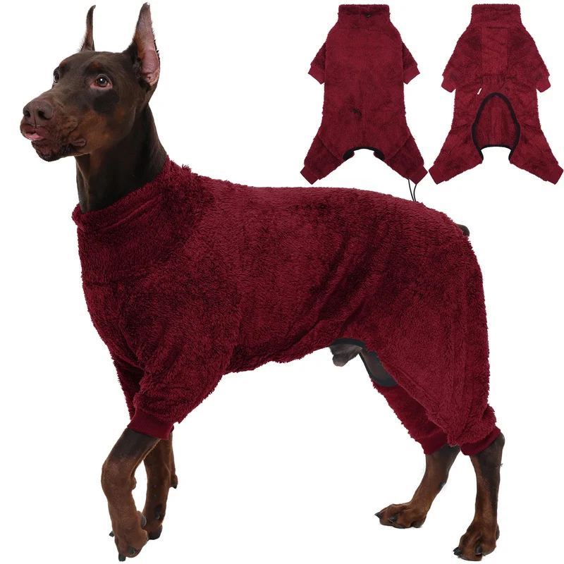 ROZKITCH Pyjama Chien Léger Hivernal Quatre Pattes XXL – Chaleur pour Doberman