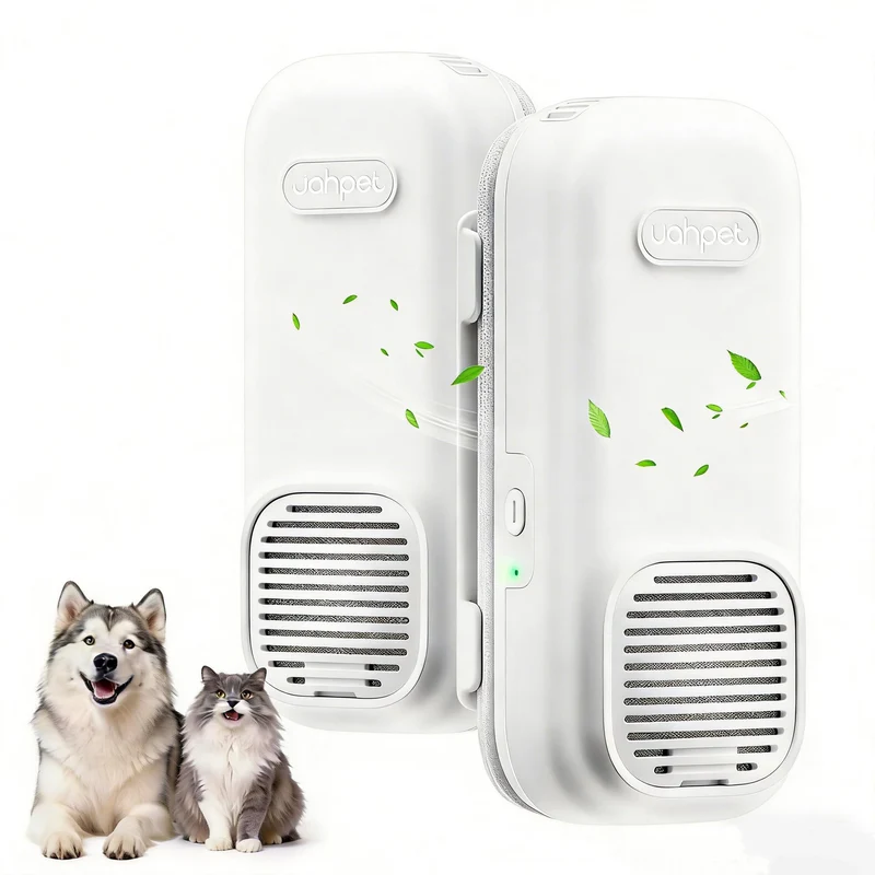 uahpet Désodorisant pour litière de chat — Purificateur d’air nano-technologique, sans ozone, 2 packs