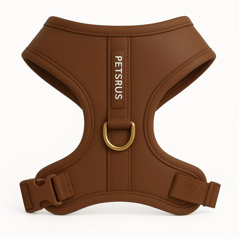 PETsRUS Harnais Chien Anti-Tirage Néoprène et Mesh Réglable (S à XL)