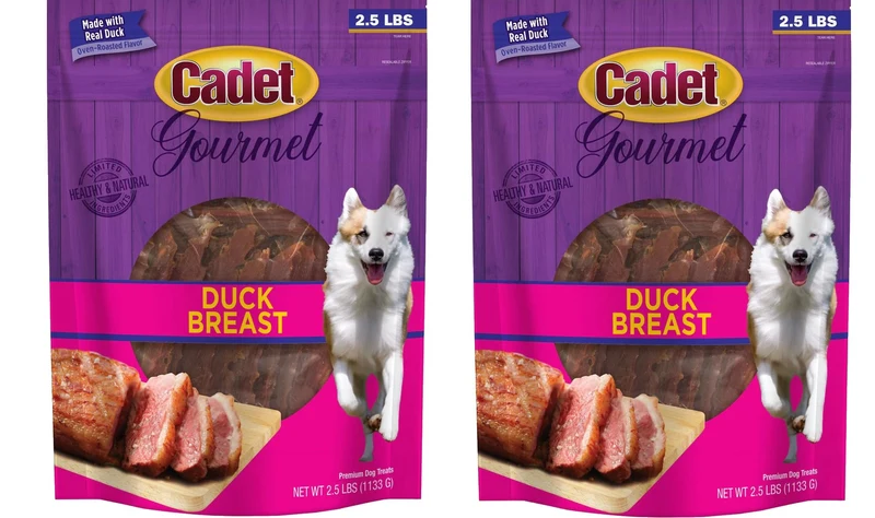 HDP Bundle Cadet Canard – Poitrine de Canard Séchée 2 x 2,5 lb (Pack de 2) | Friandises pour Chiens
