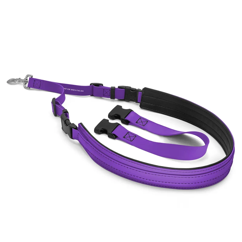 GROOMERSPRO Jelly Belly Loop – Attache chien pour table et baignoire, étanche et facile à nettoyer (Violet) – Fabriqué aux États‑Unis