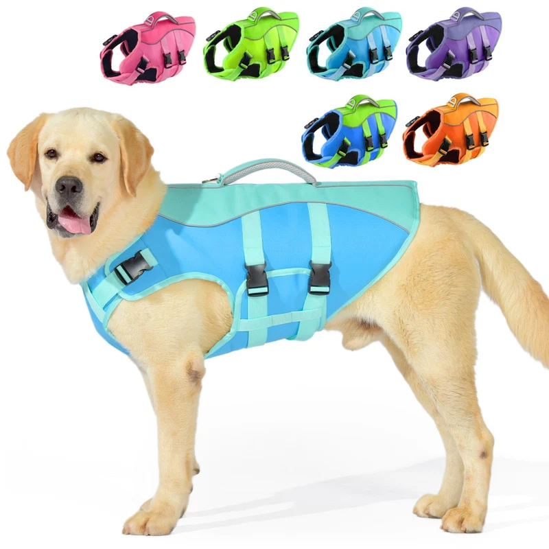 PETDSH Gilet de Natation pour Chien Petit – Flottaison Supérieure et Poignée de Sauvetage