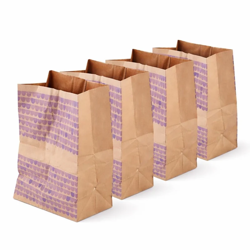 Sacs en papier croustillants infusés d’herbe à chat — Matériaux recyclés, fabriqué aux États-Unis (4 sacs) | Generic