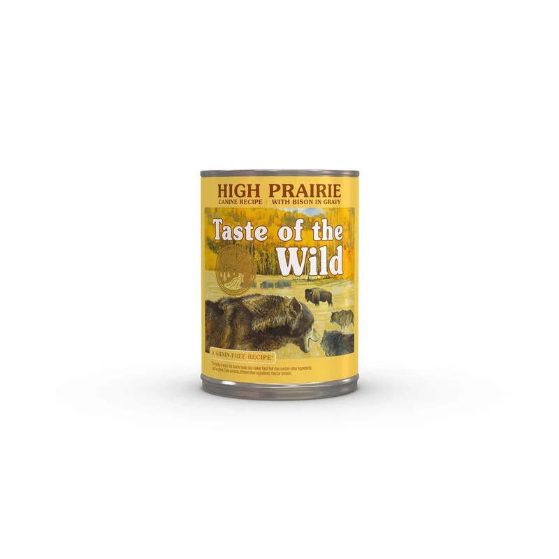 Taste of the Wild High Prairie Bison en Sauce pour Chien – Boîtes de 375 g, Lot de 12