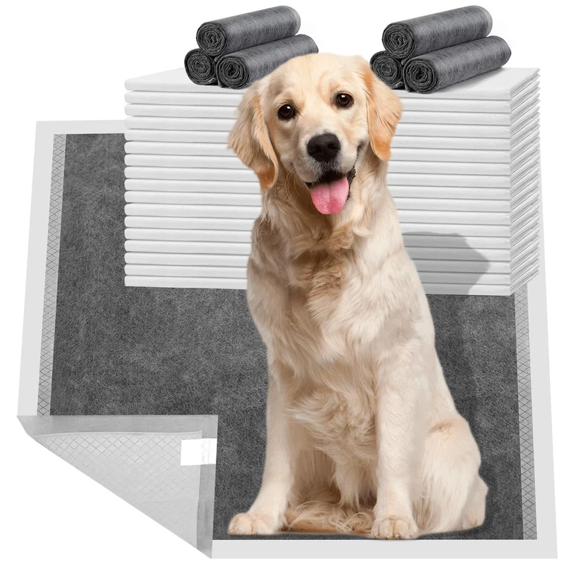 HIDOGGYLD Tapis-pipi Chiens Extra Large 28x34 | 40 Pièces, Anti-Odeur et Imperméable