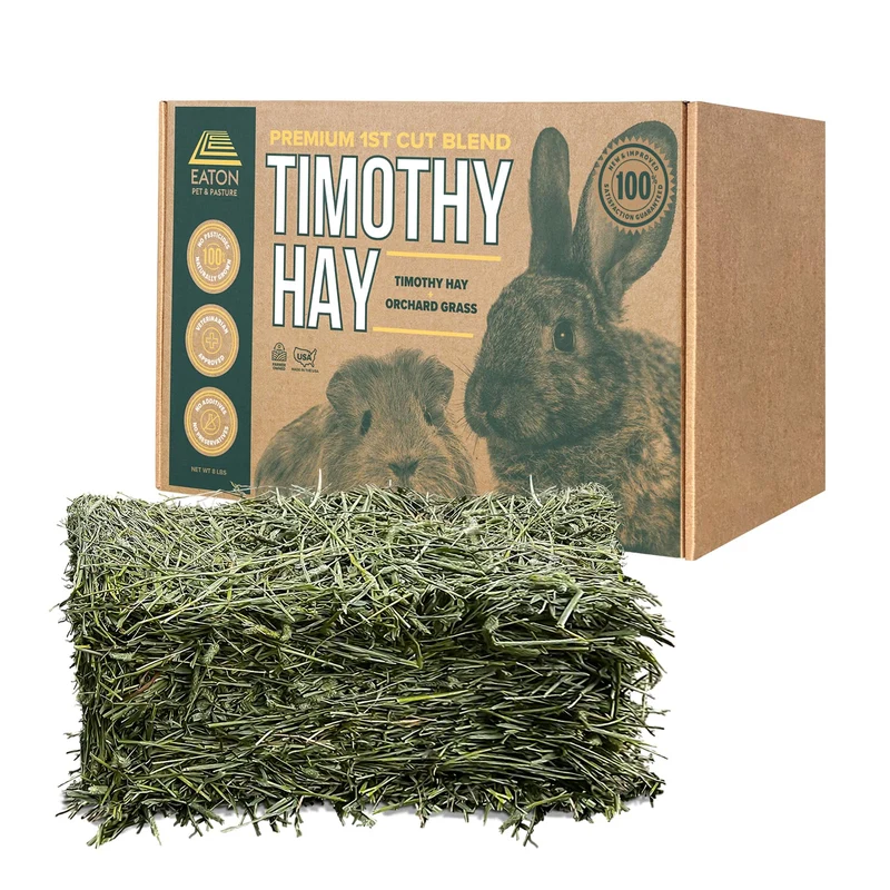 Eaton Pet and Pasture Foin Premium – 1re Coupe (Timothy Ouest & Herbe des Vergers), 6 lb