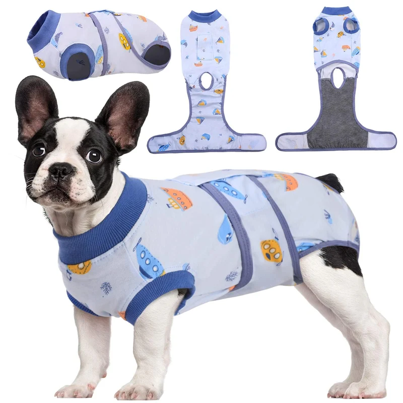 Kuoser – Veste de récupération pour chiens et chats après chirurgie | Alternative à l’e-collar