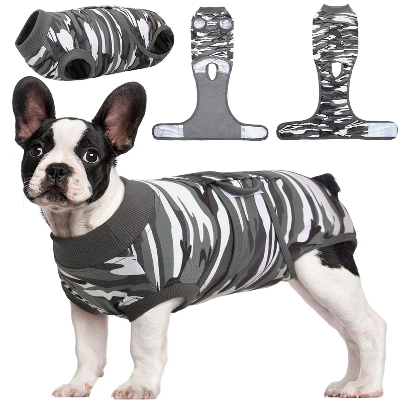 Kuoser Veste de récupération pour chiens et chats – Alternative au cône après chirurgie
