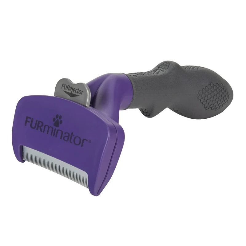 FURminator Outil Déshedding pour Chats à Poil Long – Moyens et Grands, Réduction des Poils