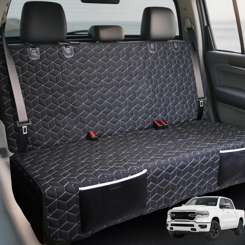 Meginc Housse de Siège Arrière pour Chien — Imperméable et Résistante pour Camions