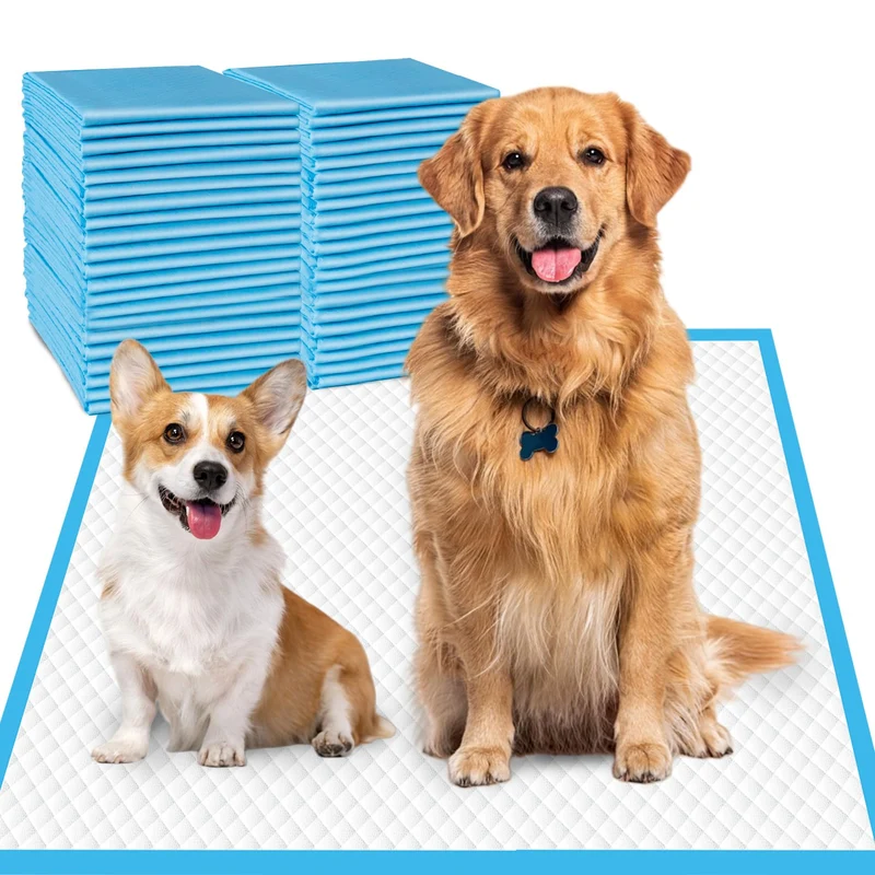 DEEP DEAR Tapis d'entraînement XXL pour chien 30x36, Lot de 30 — Tapis jetables ultra absorbants