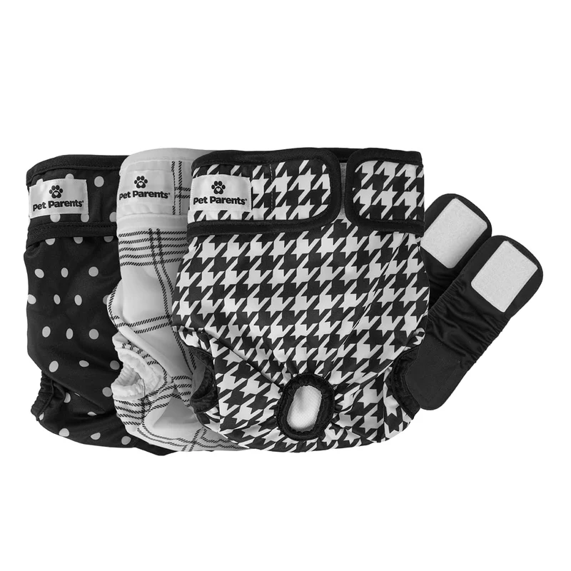 Pet Parents® Couches Lavables pour Chiens – Pack 3 + Extendrs, Luxe Grand Femelle