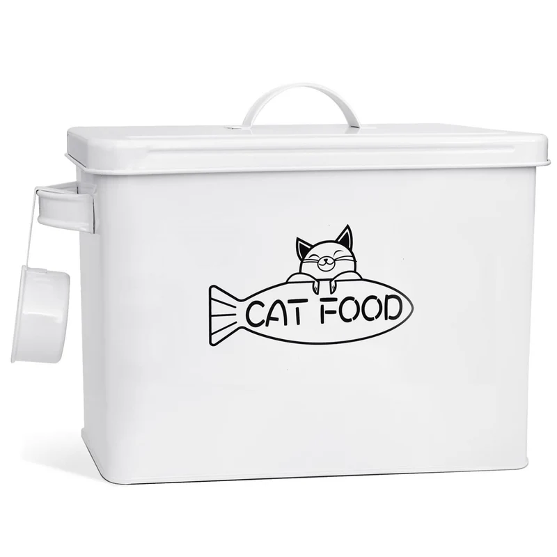 Vumdua Conteneur Nourriture Animaux Étanche 12-13lb – Avec Doseur et Couvercle | Style Ferme