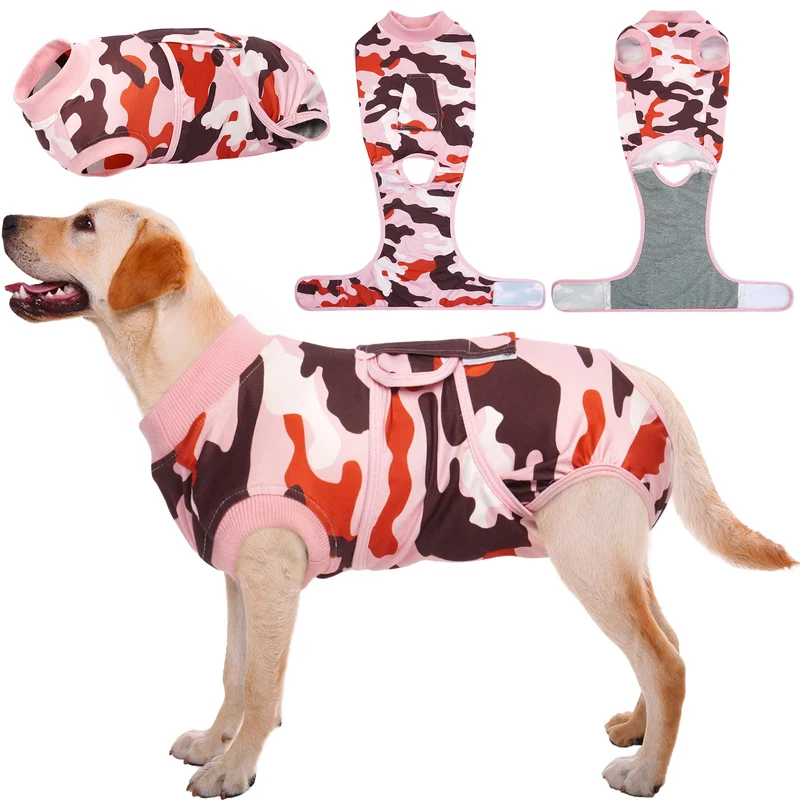 Kuoser Combinaison de Récupération pour Chiens et Chats – Vêtement Post-Opération et Alternative au Cône