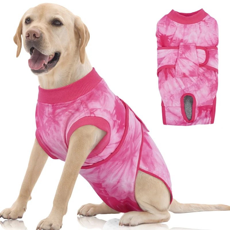 FUAMEY Survêtement de récupération pour chien XXL – Post-chirurgie et anti-léchage