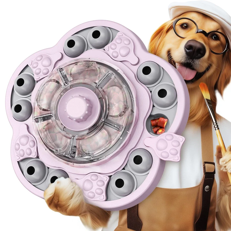 KADTC Jouet puzzle pour chien à 3 niveaux – Ralentisseur de repas et stimulation mentale