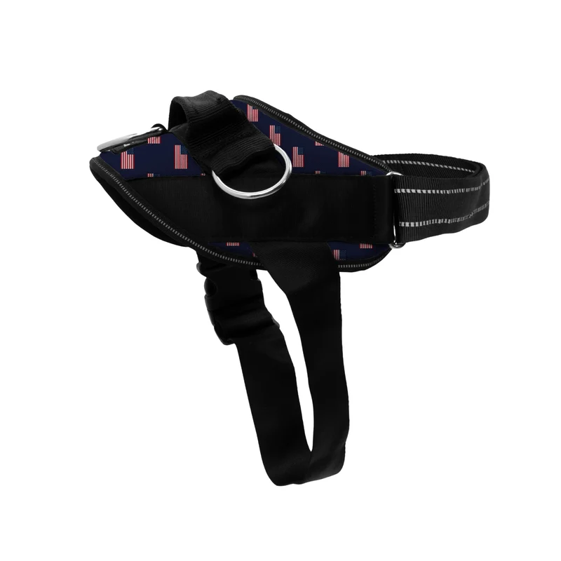 ShawnCo Essential Harnais pour Chien — Sans Tirage, 3 Points d’Attache, Réfléchi et Ajustable
