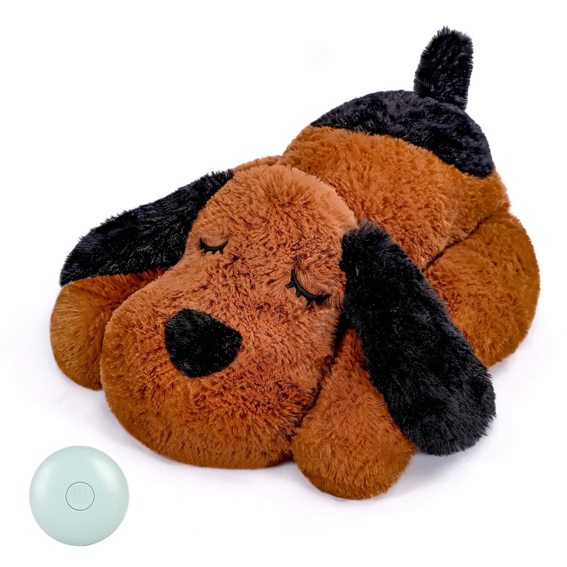 WEOK Heartbeat Puppy — Peluche à battement pour chiots et petits chiens