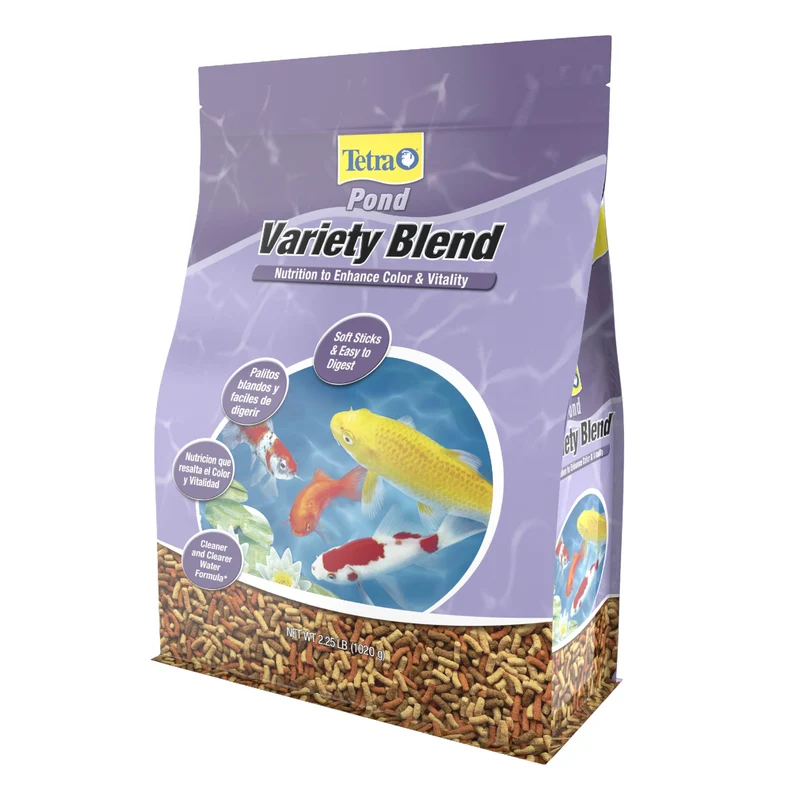 TetraPond Variety Blend – Nourriture pour Koi et Poissons Rouges, 2,25 lb (Pack de 1)