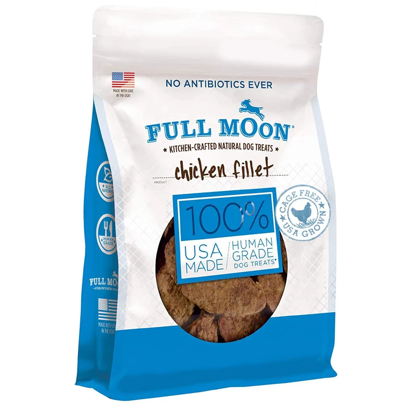 Full Moon – Friandises Filet de Poulet pour Chien, Naturel, Qualité Humaine – Fabriqué aux États‑Unis – 48 oz