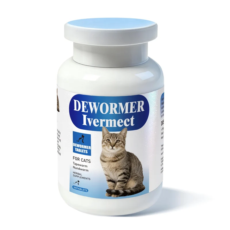 Unikuche Vermifuge Naturel pour Chats – Large spectre, 100 tablettes
