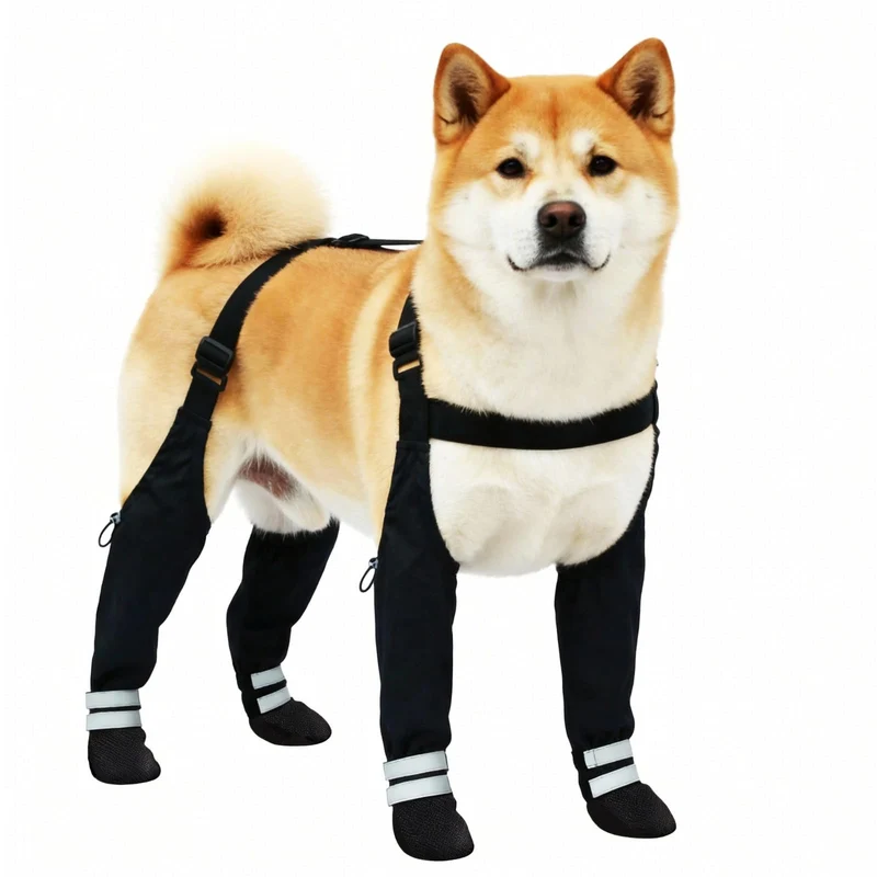 YAQUHO Bottes suspendues pour chien grand – Étanches, antidérapantes et réglables