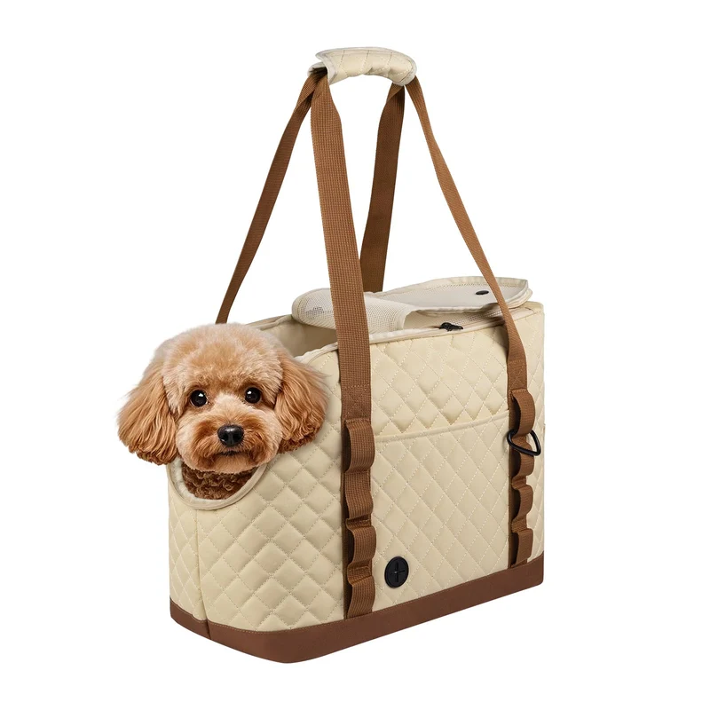 Homsunyi Sac porte-chien petit – Sacoche douce avec poches, pliable et respirant