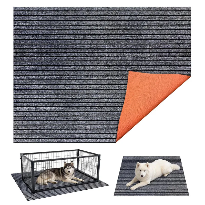 Varrisin – Tapis pour caisse de chien 46x60 pouces | Absorbant, imperméable, anti-glisse, lavable
