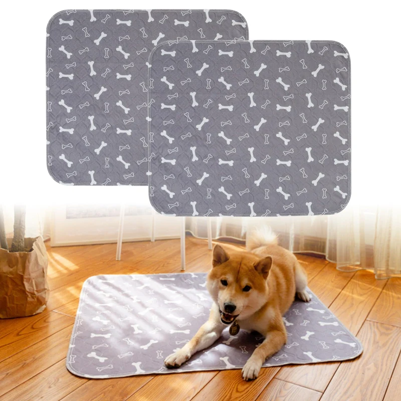 Generic - Tapis d'entraînement pour chiots avec phéromones, 2 pièces, lavables et antidérapants (70 cm × 80 cm)