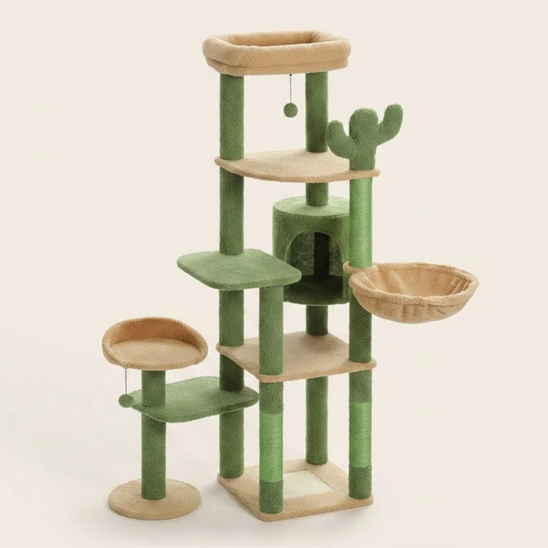 Arbre à chat design maine coon — Kage