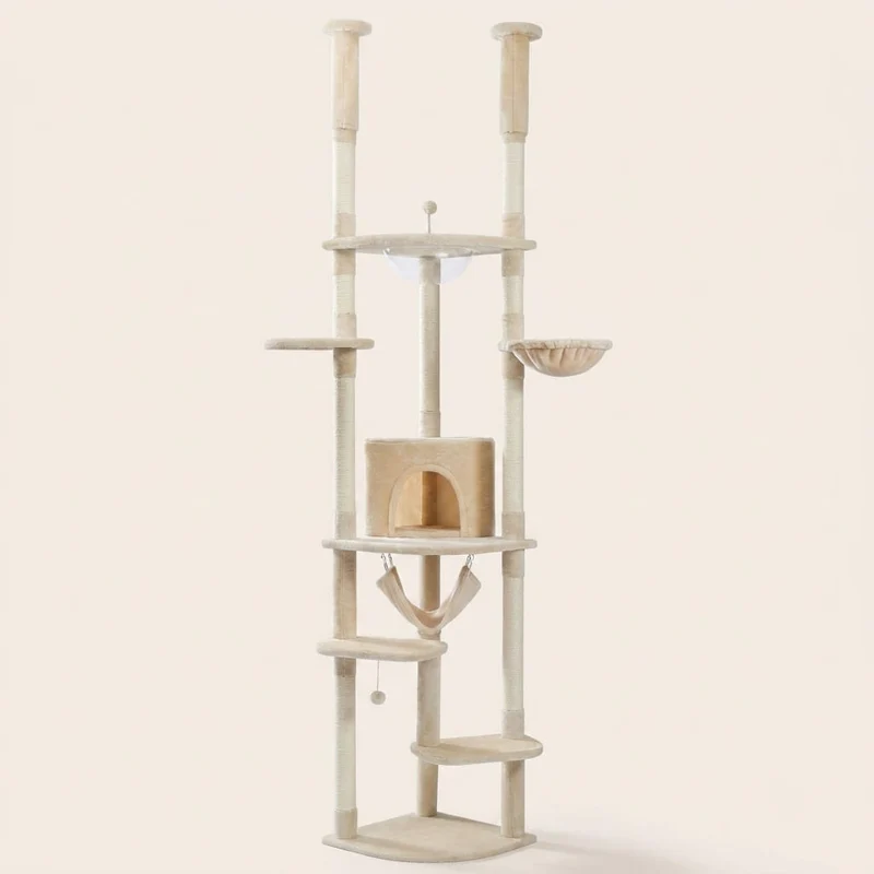 Arbre à chat plafond beige — Hoshi