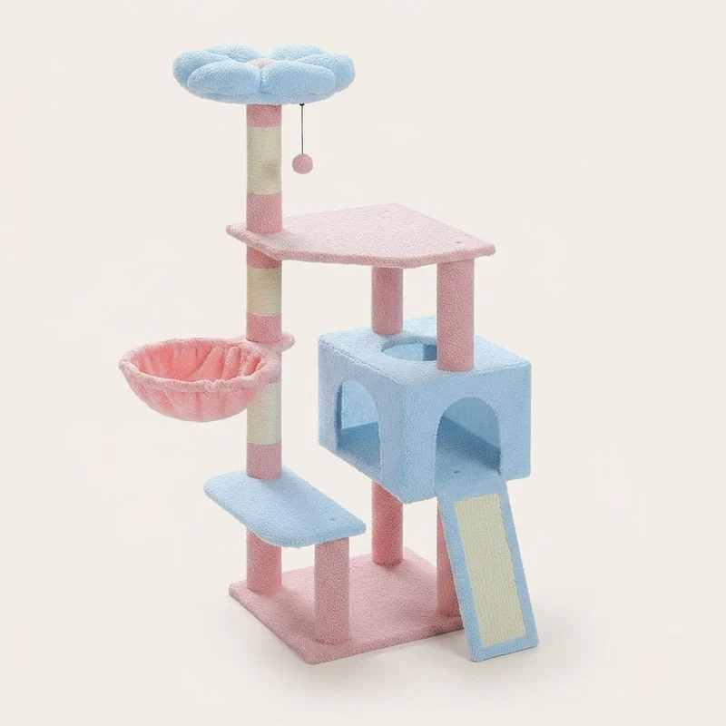 Arbre à chat design fleur — Kane