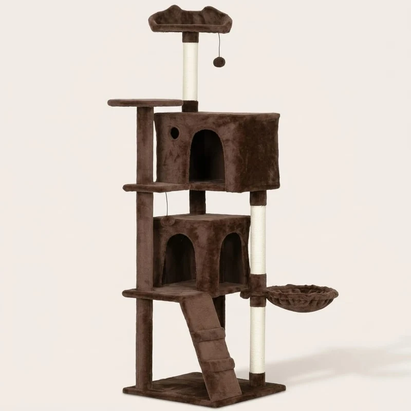 Arbre à chat d'angle design — Ao
