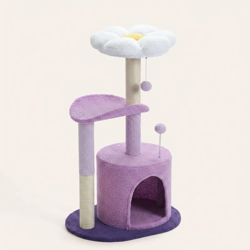 Arbre à chat fleur blanc — Saku