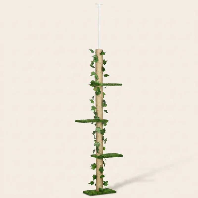 Arbre à chat barre à fixation plafond — Yoko