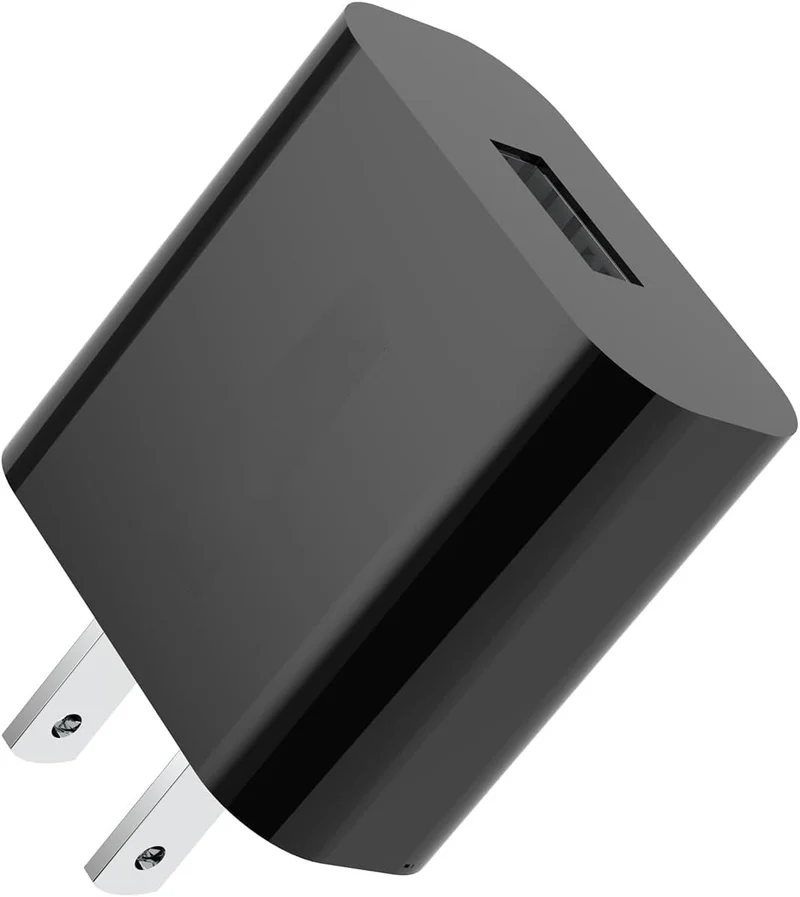 Adaptateur d’alimentation pour fontaine chat Rurararu – USB mural 5V 2A, compatibilité 100–240V