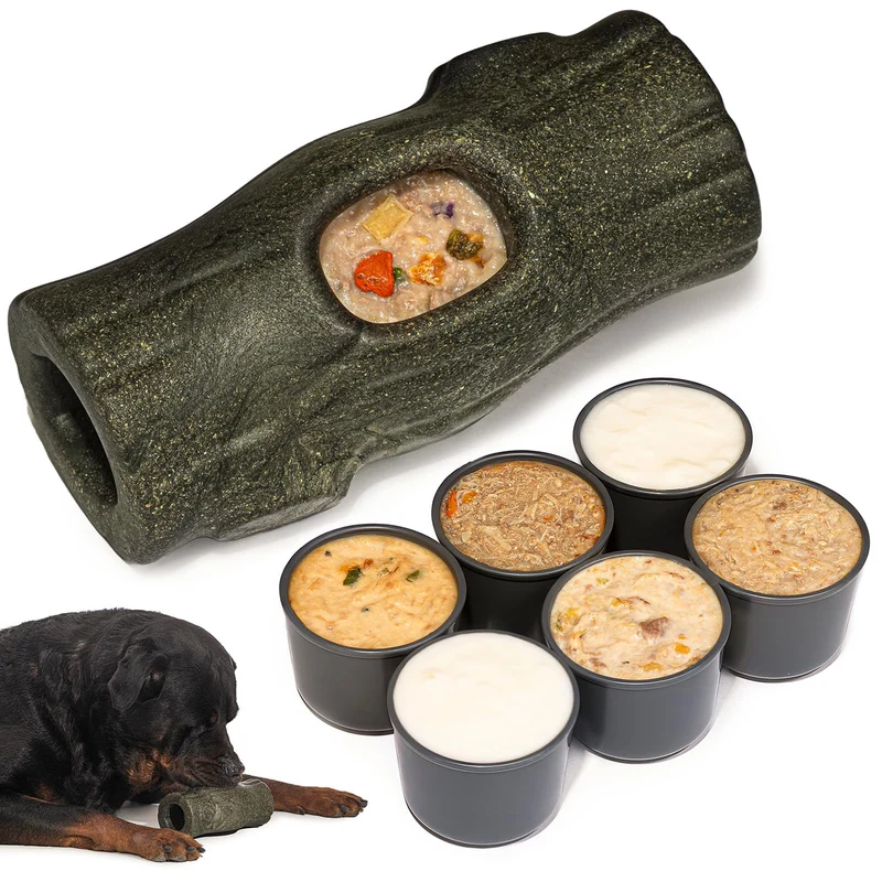 MENGJINGO — Jouet interactif pour chiens agressifs (23 kg et plus), longue durée et enrichment sûr