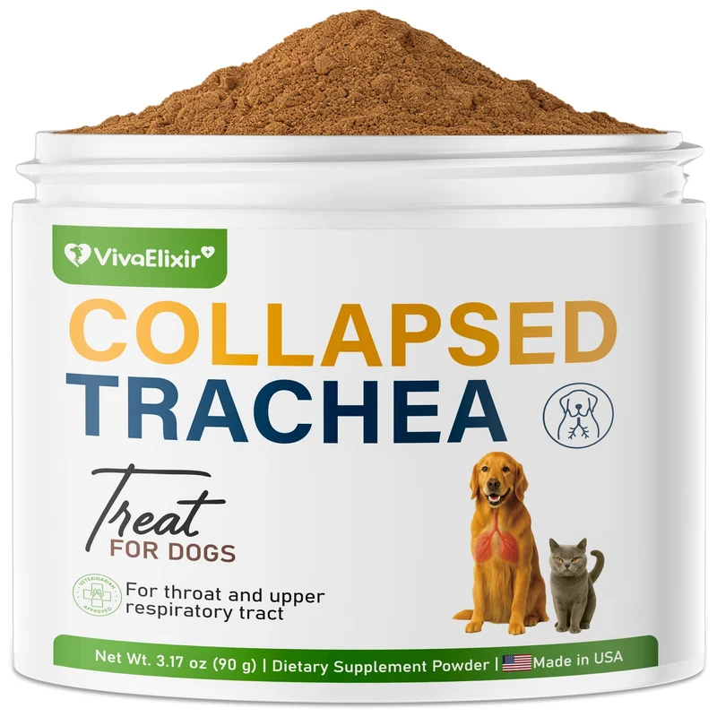 VivaElixir Poudre Toux Chien – Soutien Respiratoire & Immunité – 90 g