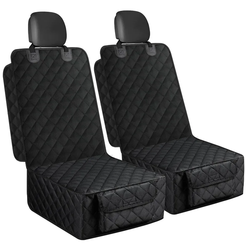 Smatto Couvre-Siege Avant Chien Imperméable – Lot de 2, Protection Totale avec Flancs