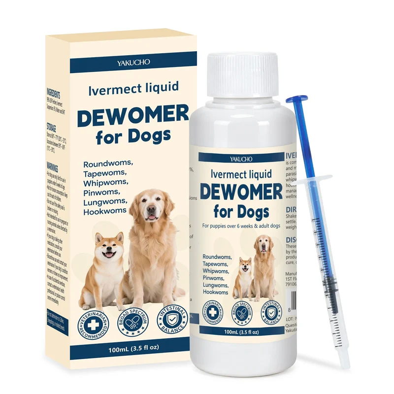 Yakucho Dewomax – Liquide Digestif pour Chiens (3,5 oz / 100 mL) | Soutien intestinal et Bien-être Canin
